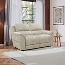Theo 2 Seater Sofa in Marble Cream Fabric