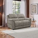 Theo 2 Seater Sofa in Marble Mink Fabric