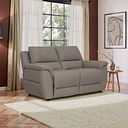 Theo 2 Seater Sofa in Oyster Leather