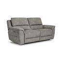 Theo 3 Seater Power Recliner Sofa in Dexter Stone Fabric