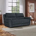 Theo 3 Seater Sofa in Dexter Shadow Fabric