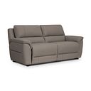 Theo 3 Seater Sofa in Oyster Leather