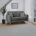 Thornley 2 Seater Sofa in Anthracite Fabric