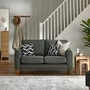 Thornley 2 Seater Sofa in Forest Green Fabric