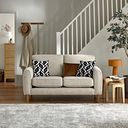 Thornley 2 Seater Sofa in Ivory Fabric