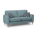 Thornley 3 Seater Sofa in Teal Fabric