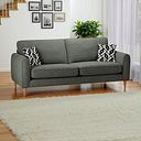 Thornley 4 Seater Sofa in Forest Green Fabric