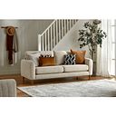 Thornley 4 Seater Sofa in Ivory Fabric