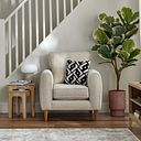 Thornley Armchair in Ivory Fabric