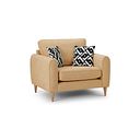 Thornley Loveseat in Saffron Fabric