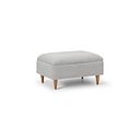 Thornley Storage Footstool in Ice Fabric