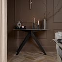 Trento Grey Ceramic Console Table