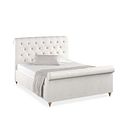 Warwick King-size Ottoman Storage Bed in Seoul Frost Fabric