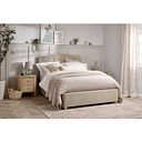 Windsor Super King-size Ottoman Storage Bed in Sunningdale Linen Fabric