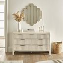 Wren White Painted Solid Oak 3+4 Chest of Drawers