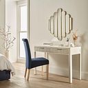 Wren White Painted Solid Oak Dressing Table