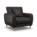 Zara Armchair in Ash Leather