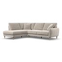Zara Right Hand Corner Chaise Sofa in Arlan Noble Fabric