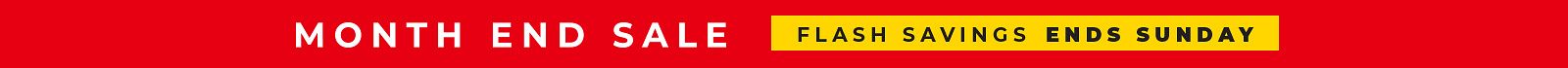 Month End Sale 