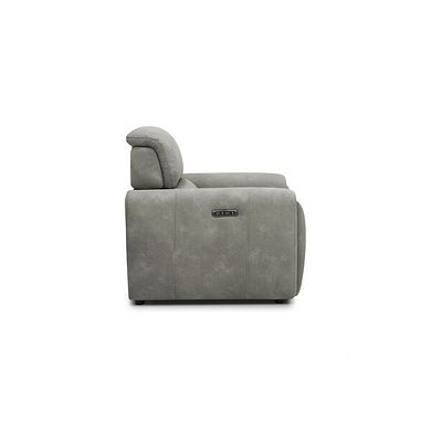 Arabella 2 Seater Power Recliner Sofa in Dexter Stone Fabric