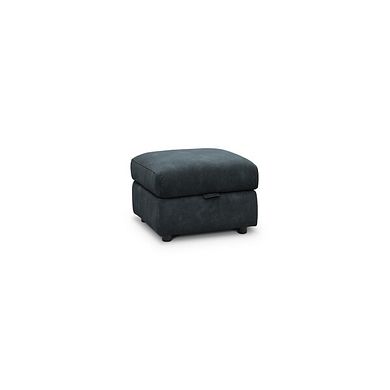 Arabella Storage Footstool in Dexter Shadow Fabric