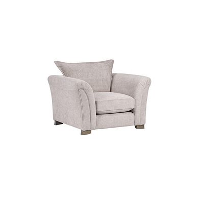Ashby Armchair in Ivory fabric