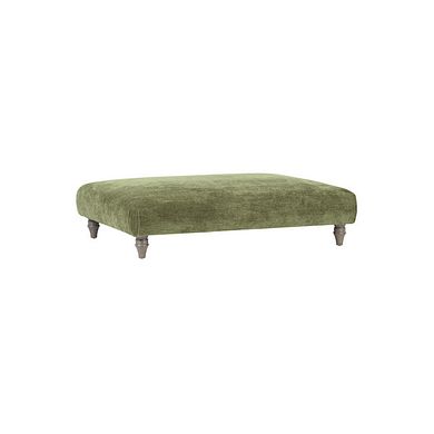 Ashby Footstool in Olive fabric