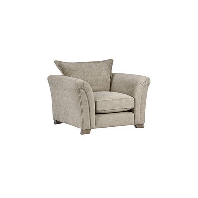 Ashby Armchair in Stone fabric
