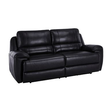 Austin 3 Seater Sofa in Black Leather