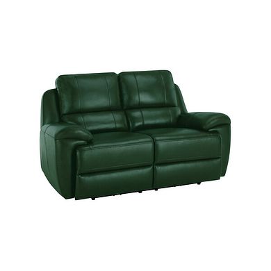 Austin 2 Seater Sofa in Green Leather