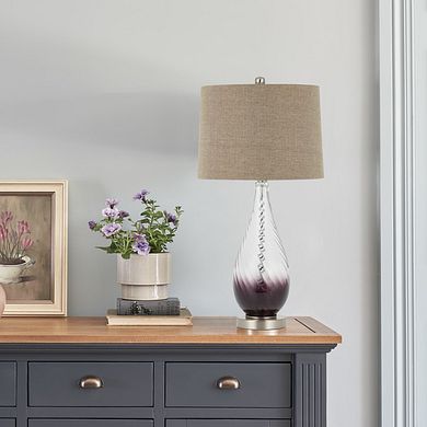 Sheraton Glass Table Lamp