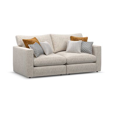 Malvern 2 Seater Modular Sofa in Beige fabric - Group 8