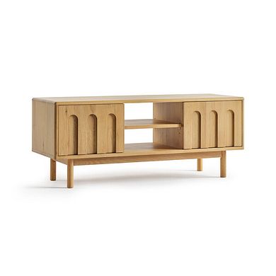 Belgrave Solid Natural Oak Large TV Unit