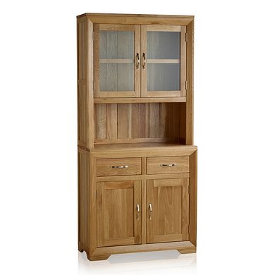 Bevel Natural Solid Oak Small Dresser