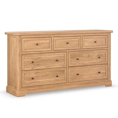 Brennan Natural Solid Oak 3+4 Chest of Drawers