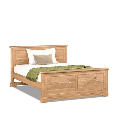 Brennan Natural Solid Oak King-size Bed