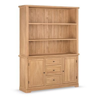 Brennan Natural Solid Oak Large Dresser