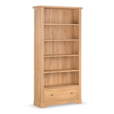 Brennan Natural Solid Oak Tall Bookcase