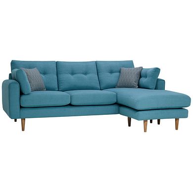 Brighton Sea Spray Right Hand Chaise Sofa with Sea Spray Scatters