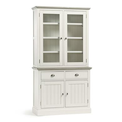 Brompton Painted Acacia and Ash Top Small Dresser - Solid Hardwood
