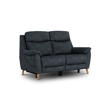 Brunel 2 Seater Electric Recliner Sofa in Dexter Shadow Fabric