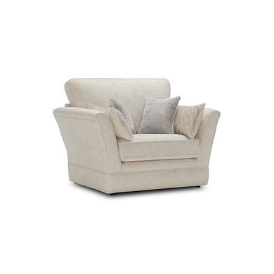 Carrington Loveseat in Ava Collection Natural with Stone Scatters