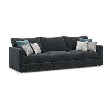 Malvern 3 Seater Modular Sofa in Charcoal fabric - Group 9