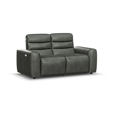 Cohen 2 Seater Electric Recliner in Virgo Lead Leather