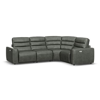 Cohen Group 2 Electric Recliner - Left Hand in Virgo Lead Leather