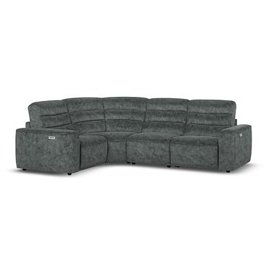 Cohen Group 2 Electric Recliner - Right Hand in Dapple Grey Fabric