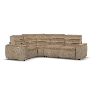 Cohen Group 2 Electric Recliner - Right Hand in Dapple Taupe Fabric