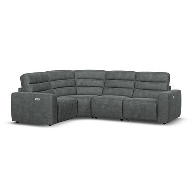 Cohen Group 2 Electric Recliner - Right Hand in Miller Grey Fabric