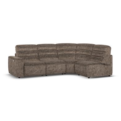 Cohen Group 4 Electric Recliner in Dapple Chocolate Fabric