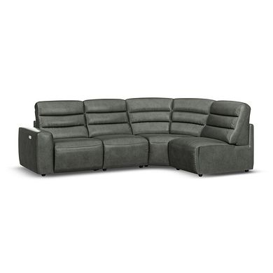 Cohen Group 4 ELectric Recliner in Virgo Lead Leather